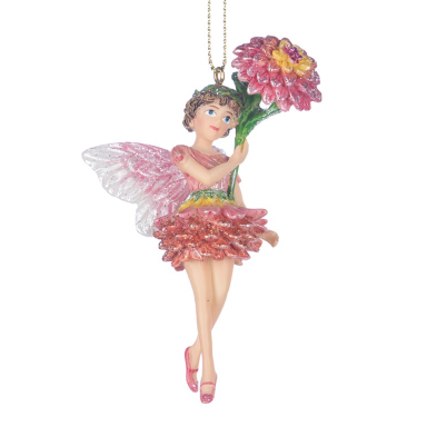 Goodwill kerstornament - Fee - Met bloem