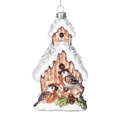 Goodwill kerstornament - Vogelhuisje