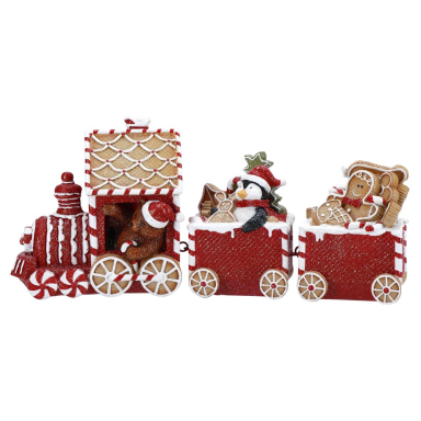 Timstor kerstbeeld - Gingerbread trein