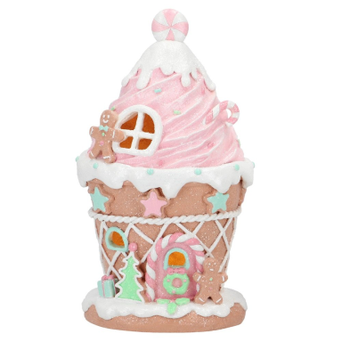 Timstor kerstbeeld - Gingerbread huis