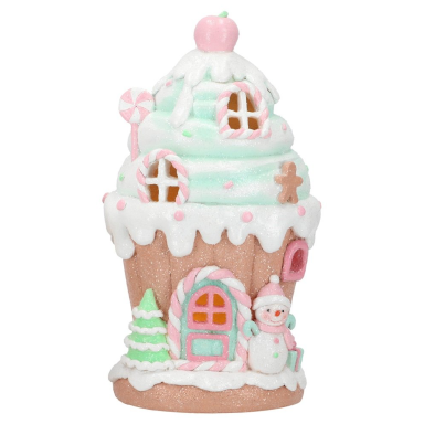 Timstor kerstbeeld - Gingerbread huis