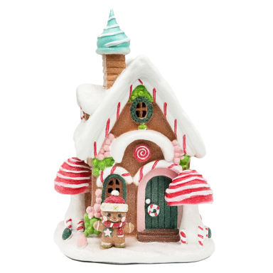 Timstor kerstbeeld - Gingerbread huis