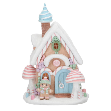 Timstor kerstbeeld - Gingerbread huis