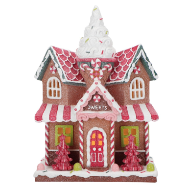 Timstor kerstbeeld - Gingerbread huis
