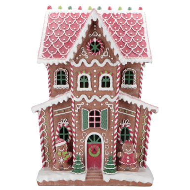Timstor kerstbeeld - Gingerbread huis