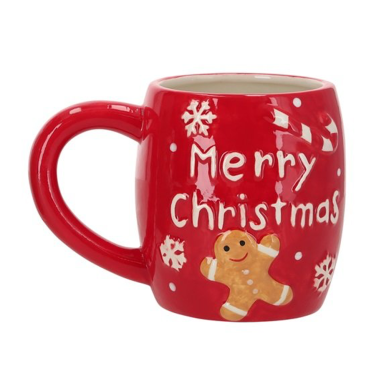 Timstor kerstmok - Met gingerbread poppetje