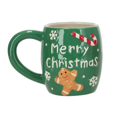 Timstor kerstmok - Met gingerbread poppetje