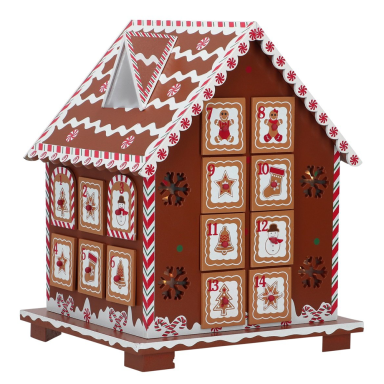 Timstor adventkalender - Gingerbread huis