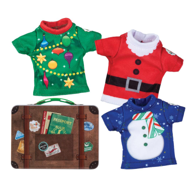 Elf on the Shelf - Kersttruien - Set van 4