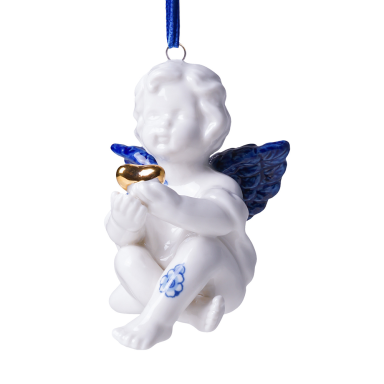 Heinen kerstornament - Engel