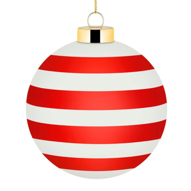 Alessi kerstbal - Delight - Rood