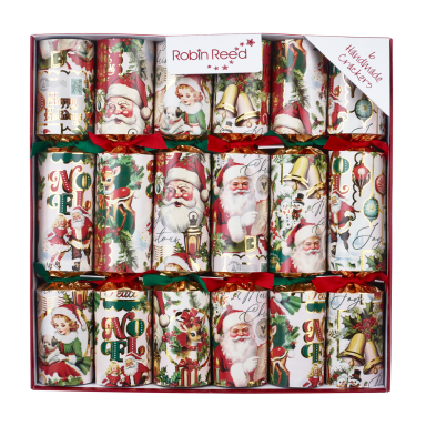 Robin Reed Christmas crackers - Time for Cheer - Set van 6