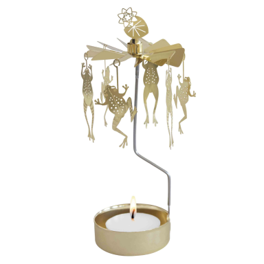 Pluto theelicht carrousel - Met kikkers