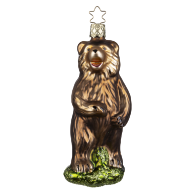 Inge Glas kerstornament - Grizzly beer
