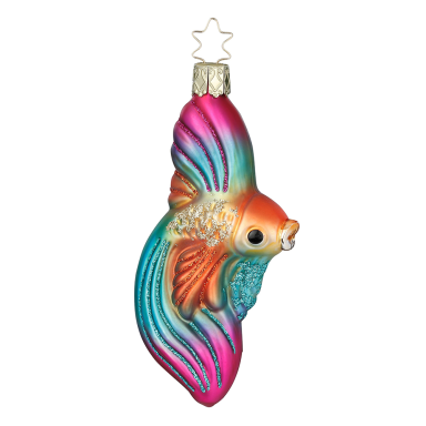 Inge Glas kerstornament - Guppy