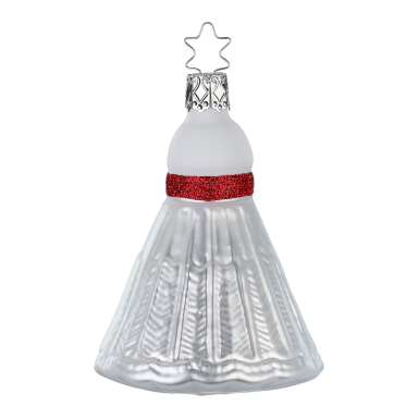 Inge Glas kerstornament - Badminton shuttle