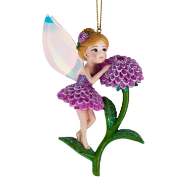 Kurt Adler kerstornament - Fee - Met bloem