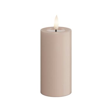 Deluxe Homeart LED stompkaars - Rose - 10cm