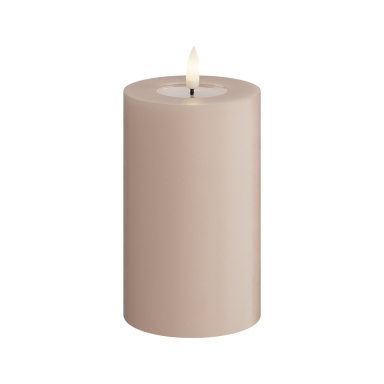 Deluxe Homeart LED stompkaars - Rose - 12,5cm