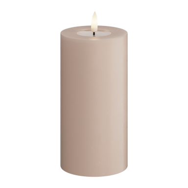 Deluxe Homeart LED stompkaars - Rose - 15cm