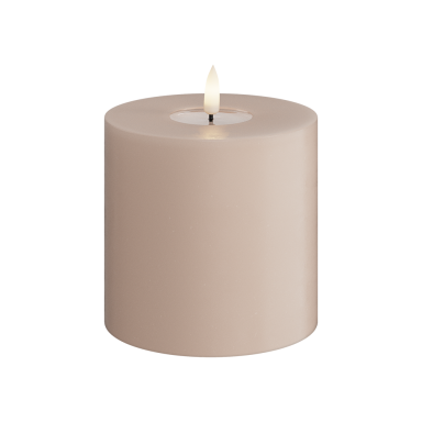 Deluxe Homeart LED stompkaars - Rose - 10cm