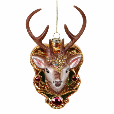 Goodwill kerstornament - Hertenkop