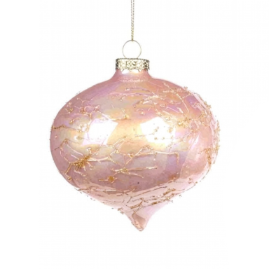 Goodwill kerstbal - Met crush - 10cm