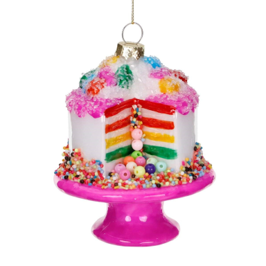Goodwill kerstornament - Confetti cake