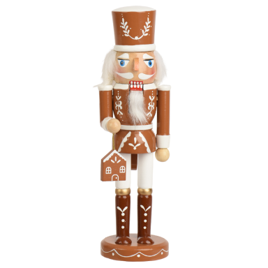 Decoris notenkraker - Met gingerbread huisje