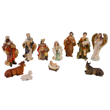 Decoris kerststal - Set van 11