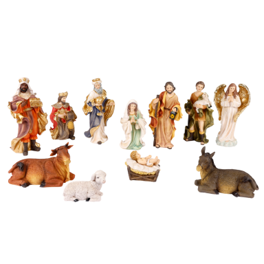 Decoris kerststal - Set van 11