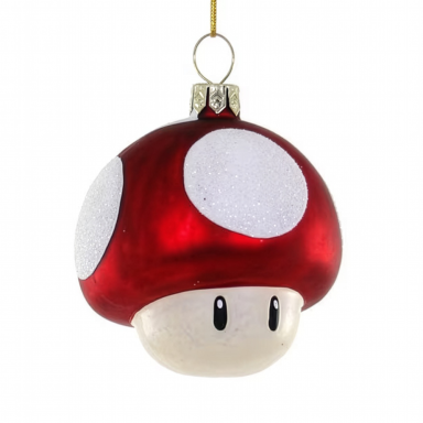 Cody Foster kerstornament - Super Mushroom