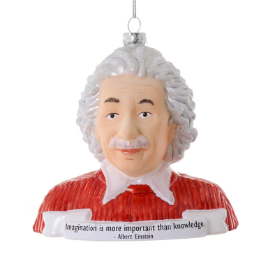 Cody Foster kerstornament - Albert Einstein