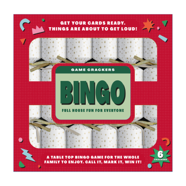 Holly & Ivy Christmas crackers - Bingo - Set van 6
