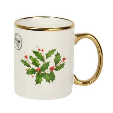 Decoris kerstmok - Met hulsttakken
