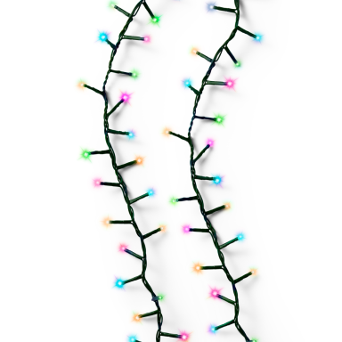 Lumineo LED compact kerstverlichting - 350 lampjes - Multicolor - Twinkel