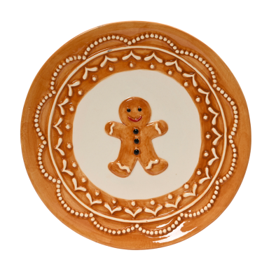 Decoris assiette de petit-déjeuner - Avec personnage en pain d'épices