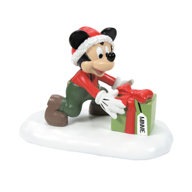 Disney Village kerstdorp figuur - Mickey Mouse - Minnie will love this