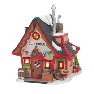 Disney Village kersthuis - Mickey Mouse's Clubhouse
