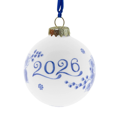 Heinen kerstbal - 2026 - 7cm