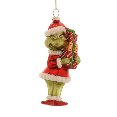 The Grinch kerstornament - Met cadeau's