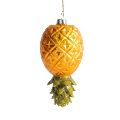Yup in de Boom kerstornament - Ananas upside down