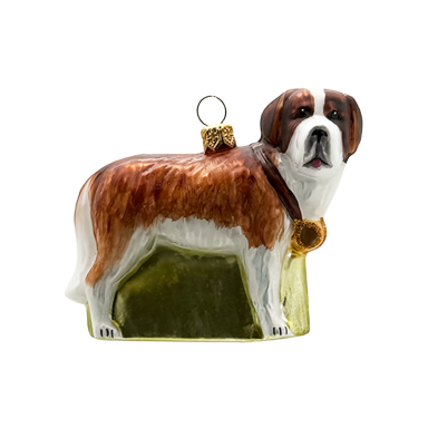 Hanco kerstornament - Sint bernard