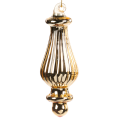 Goodwill glazen kerstornament - Schaakstuk - Goud - 12cm