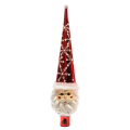 Decoris piek - Kerstman - Met rode muts