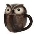 Decoris kerstmok - Uil - Met deksel