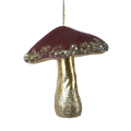 Decoris kerstornament - Paddenstoel