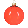 Decoris kerstbal - Rood - 8cm
