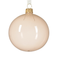 Decoris kerstbal - Parelmoer - 8cm