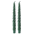 Decoris dinerkaars - Kerstboom - Set van 2